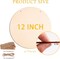 10Pcs 12 Inch Wood Circles for Crafts, Unfinished Wood Blank Wooden Door Hanger Sign